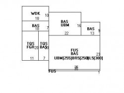 42 Kingston Rd, Newton MA  02461-1014 floor plan