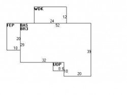 133 Wendell Rd, Newton MA 02459-2946 floor plan