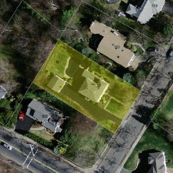 137 Oak Hill St, Newton MA 02459-3455 aerial view