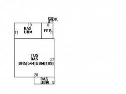 265 Winchester St, Newton MA  02461-2042 floor plan