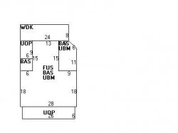 57 Cherry Pl, Newton MA  02465-1505 floor plan