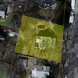 47 Davis Ave, Newton MA 02465-1925 aerial view