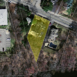 171 Concord St, Newton MA  02462-1325 aerial view
