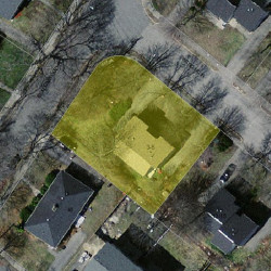 5 Wilson Cir, Newton MA 02461-1111 aerial view