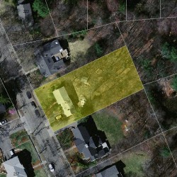 236 Upland Ave, Newton MA  02461-2003 aerial view