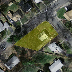 73 Clearwater Rd, Newton MA 02462-1132 aerial view