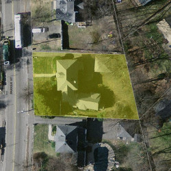 50 Parker St, Newton MA  02459-2547 aerial view