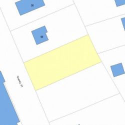 60 Chapel St, Newton MA 02458-1011 plot plan