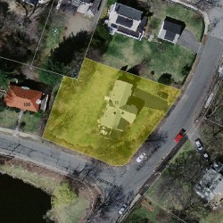15 Bullough Park, Newton MA 02460-2400 aerial view