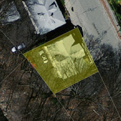 19 Circuit Ave, Newton MA  02461-1602 aerial view