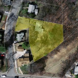 19 Garland Rd, Newton MA 02459-1740 aerial view