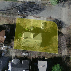6 Garner St, Newton MA  02459-1610 aerial view