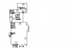 88 Harvard St, Newton MA 02460-2232 floor plan