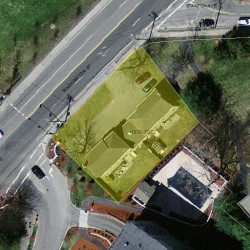 1932 Washington St, Newton MA 02466-3009 aerial view