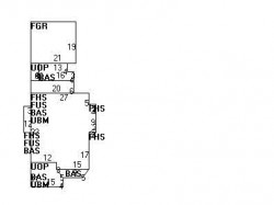 4 Copley St, Newton MA  02458-2205 floor plan