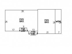 88 Grasmere St, Newton MA  02458-2211 floor plan