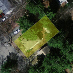 20 Asheville Rd, Newton MA  02462-1102 aerial view