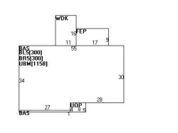 89 Adeline Rd, Newton MA 02459-2742 floor plan
