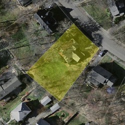 202 Bellevue St, Newton MA 02458-1813 aerial view