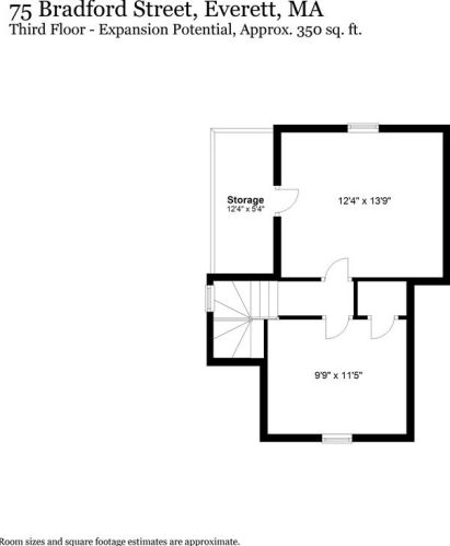 75 Bradford St, Everett MA 02149-1314 exterior