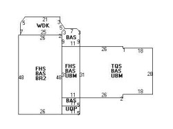 284 Upland Ave, Newton MA  02461-2004 floor plan