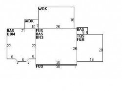 12 Chatham Rd, Newton MA 02461-1010 floor plan