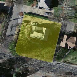 109 Cabot St, Newton MA 02458-2528 aerial view