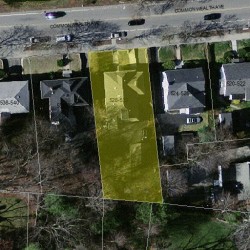 528 Commonwealth Ave, Newton MA 02459-1634 aerial view
