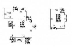 1402 Centre St, Newton MA 02459-2445 floor plan