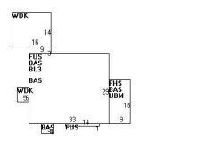 11 Boulevard Rd, Newton MA 02459-1203 floor plan