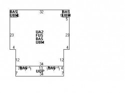 257 Pearl St, Newton MA 02458-1344 floor plan