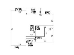 103 Blake St, Newton MA 02460-2032 floor plan