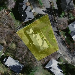 547 Dudley Rd, Newton MA 02459-2800 aerial view