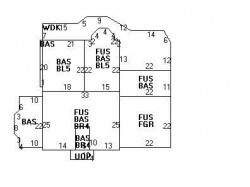 6 Angier Cir, Newton MA 02466-2901 floor plan