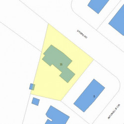 35 Spiers Rd, Newton MA  02459-3725 plot plan