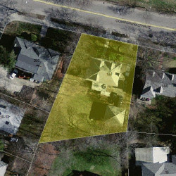 194 Commonwealth Ave, Newton MA  02459 aerial view