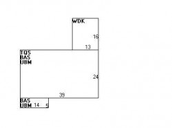 399 Wolcott St, Newton MA 02466-1521 floor plan