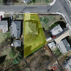 10 Charlemont St, Newton MA 02461-1908 aerial view