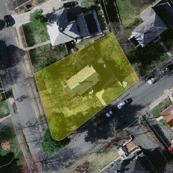 65 Chase St, Newton MA  02459-2213 aerial view