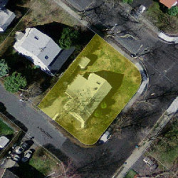 222 Spiers Rd, Newton MA  02459-3706 aerial view