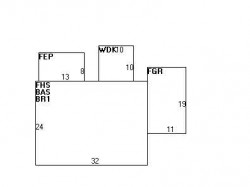 20 Barbara Rd, Newton MA  02465-1103 floor plan