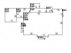 260 Chestnut St, Newton MA  02465-2929 floor plan