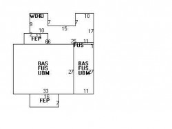 16 Pine St, Newton MA  02465-1425 floor plan