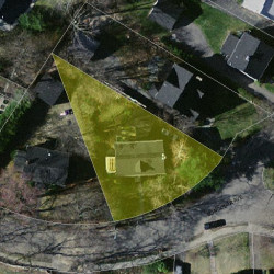 29 Concolor Ave, Newton MA  02458-2511 aerial view