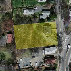 115 Freeman St, Newton MA 02466-1212 aerial view