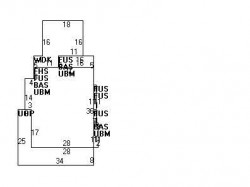 119 Grasmere St, Newton MA  02458-2212 floor plan