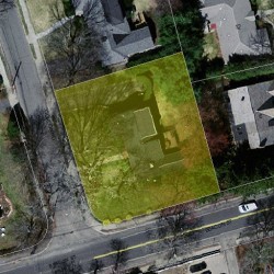 150 Gordon Rd, Newton MA  02468-1227 aerial view