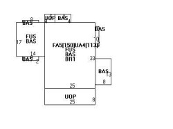 40 Grant Ave, Newton MA 02459-1309 floor plan