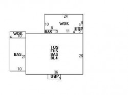 321 Auburndale Ave, Newton MA 02466-1218 floor plan
