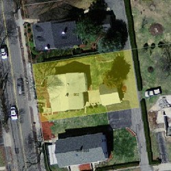 902 Chestnut St, Newton MA 02468-2320 aerial view